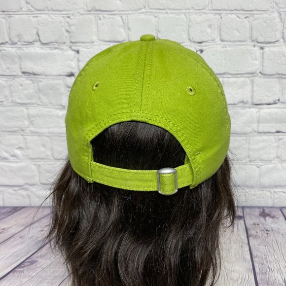 Vancouver 2010 Hat Cap Strap Back Lime Green Embroidered Official Merchandise - Picture 3 of 11